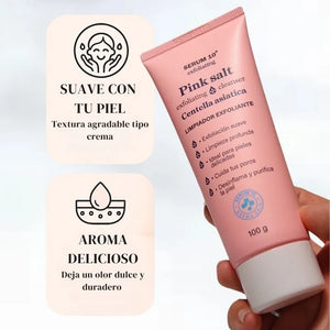 Pink Salt Exfoliante Facial y Corporal